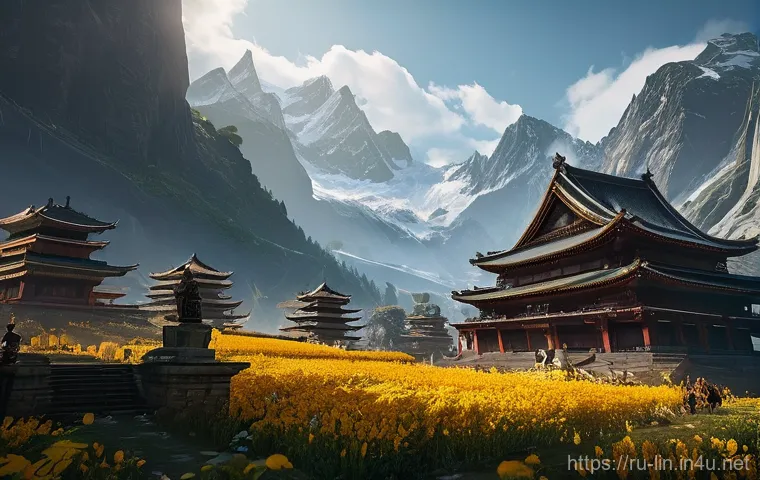 리니지 서버 간 대전 모드 - **Prompt:** "An intense, large-scale inter-server PvP battle unfolding in the world of Lineage