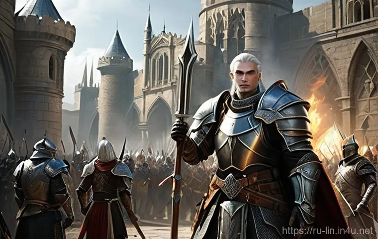 리니지 커뮤니티 게임 플레이 토론 - **Prompt for "Wolf Awakener" Character:**
    "A strong male 'Wolf Awakener' character, possibly an ...