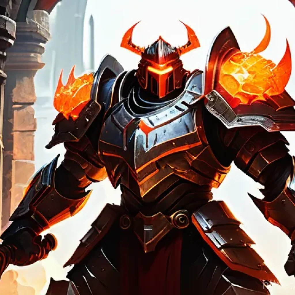 리니지 크리티컬 데미지 계산법 - **Prompt:** A powerful male Destroyer, clad in heavy, ornate steel armor that covers his entire body...