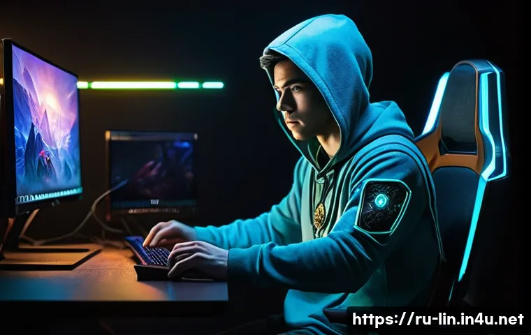 리니지 중고 계정 거래 - **Prompt:** A young male gamer, 28 years old, with short dark hair and wearing a comfortable hoodie,...