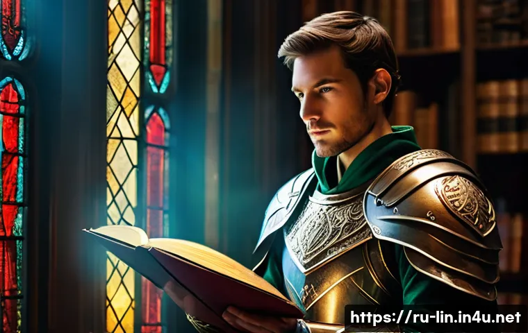 리니지 희귀 아티팩트 활용 - **Prompt 1: The First Steps to Artifact Power**
"A determined male Elven warrior, clad in intric...